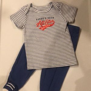 Carter’s brand baby boy matching outfit